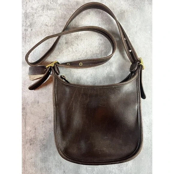 Coach | Bags | Coach Vintage 995 Usa Leather Brown | Poshmark